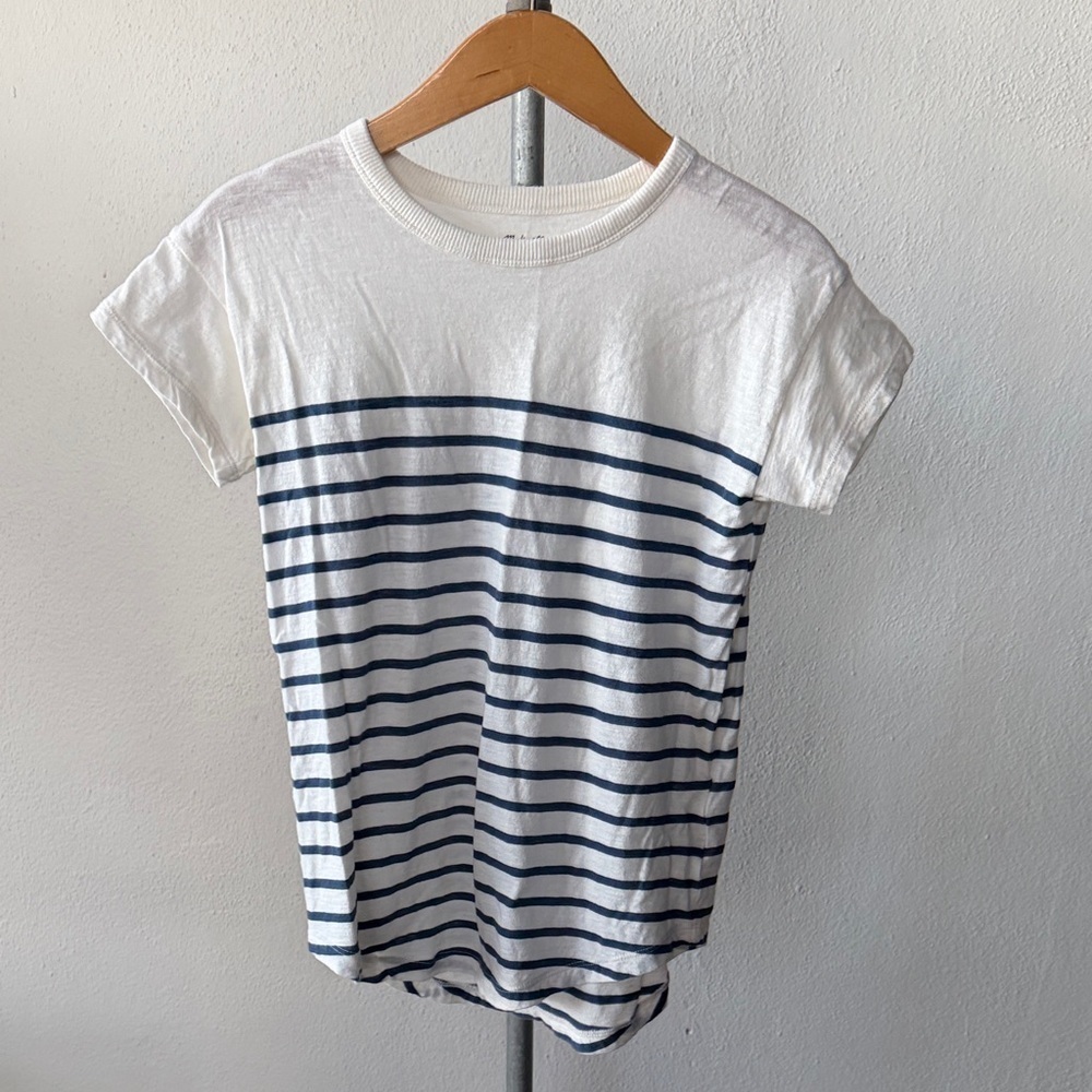 Madewell Striped Tshirt Womens Size XXS